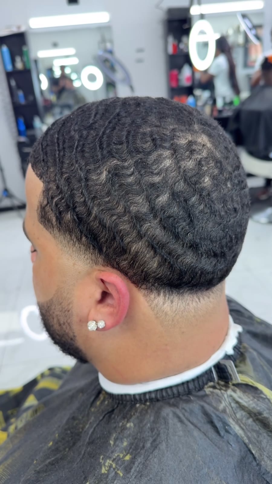 360 waves with a clean taper, side view